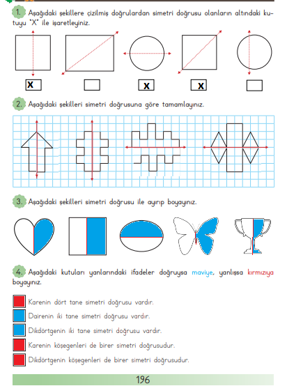 3. sınıf matematik 196. sayfa cevapları