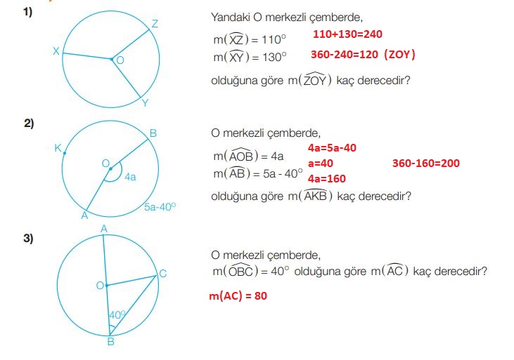 7. sınıf matematik 232. sayfa cevapları