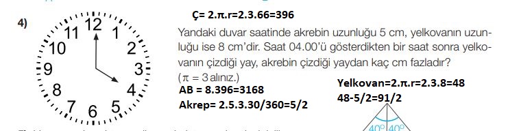 7. sınıf matematik 238. sayfa 4. soru cevapları
