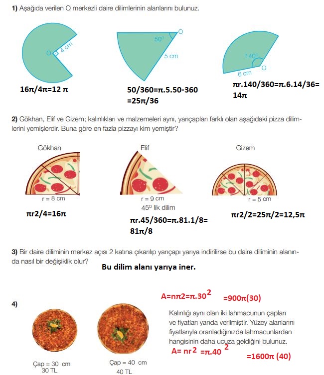 7. sınıf matematik 246. sayfa cevapları