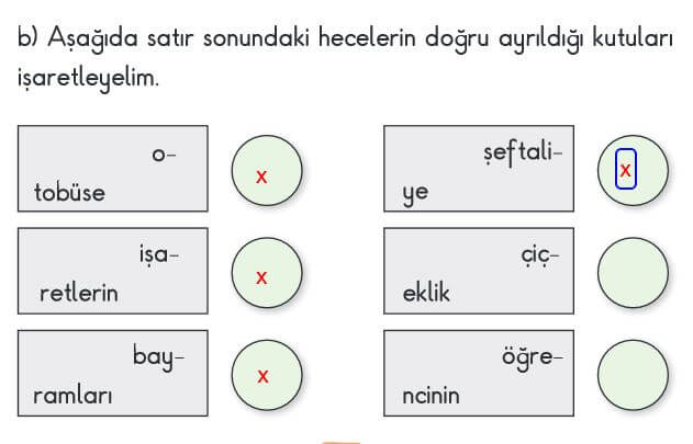 kısa çizgi işaretinin kullanıldığı yerler