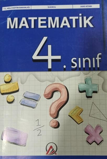 4. Sınıf Matematik Ders Kitabı Kapağı Ada yayınları