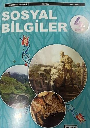 4. sınıf sosyal bilgiler ders kitabı kapağı ferman yayınları