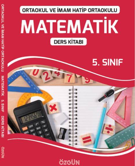 5. Sınıf Matematik Ders Kitabı Kapağı Özgün Yayınları
