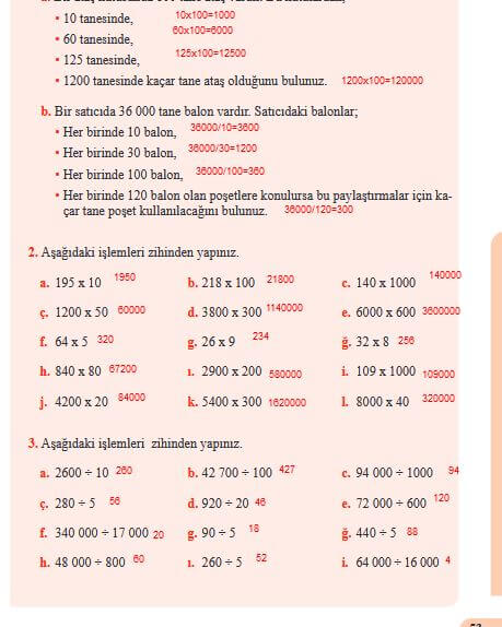 5. Sınıf Özgün Yayınları matematik 53. sayfa cevapları