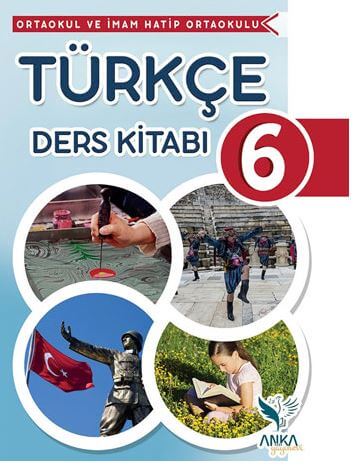 6. Sınıf Türkçe Ders Kitabı Kapağı Anka Yayınevi