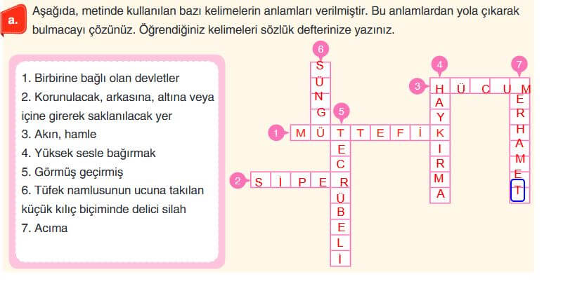 6. sınıf türkçe sayfa 38 anka