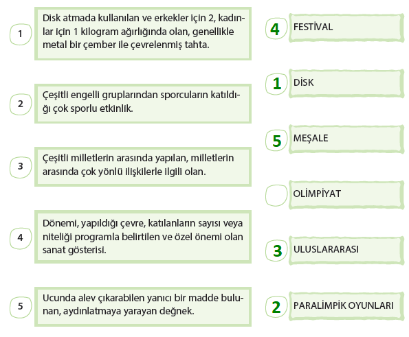 Olimpiyat Kelimeleri