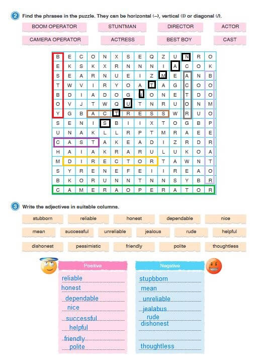 9. sınıf ingilizce çalışma kitabı sayfa 31 cevapları Erkad yayınları