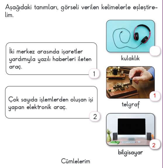2. Sınıf Türkçe Ders Kitabı Sayfa 173 Cevapları MEB Yayın