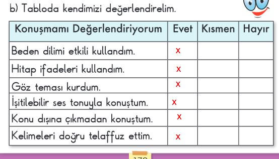 2. Sınıf Türkçe Ders Kitabı Sayfa 179 Cevapları MEB Yayın