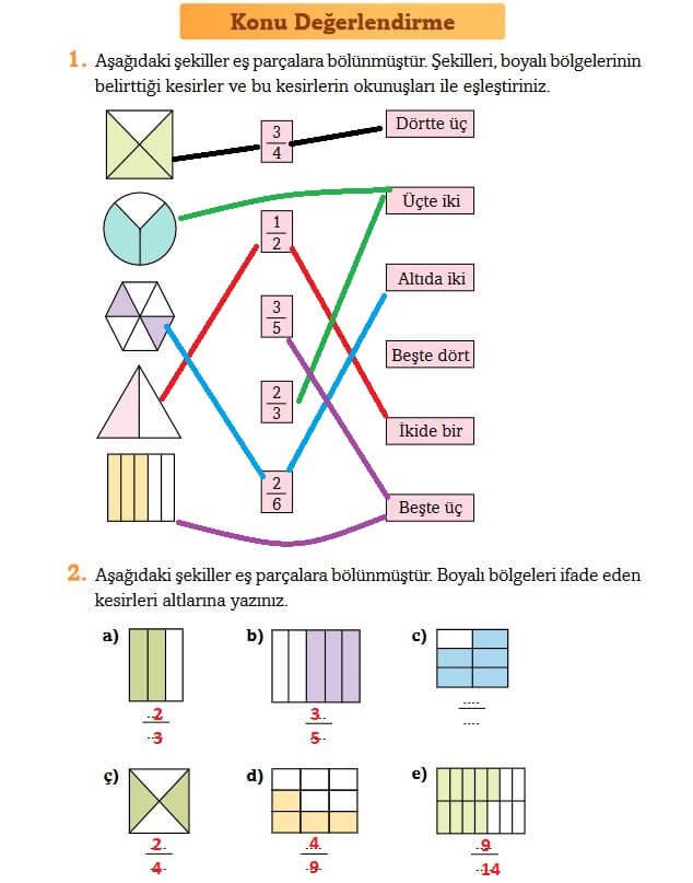 3. Sınıf Matematik Sayfa 156 Cevapları Ekoyay 