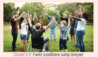 Farklı özelliklere sahip bireyler