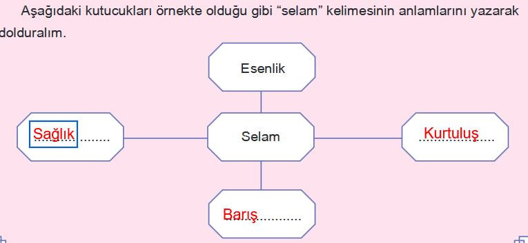 selam kelimesin anlamları