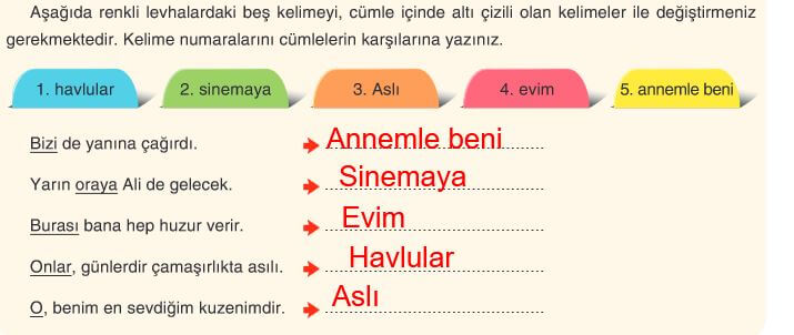6. Sınıf Türkçe 176. Sayfa Cevapları Anka Yayıncılık