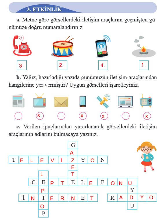 2. Sınıf Türkçe 223. Sayfa Cevapları Bilim Ve Kültür 