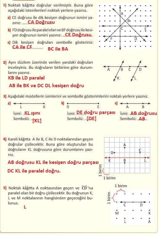 5. Sınıf Matematik Sayfa 187 Cevapları MEB 