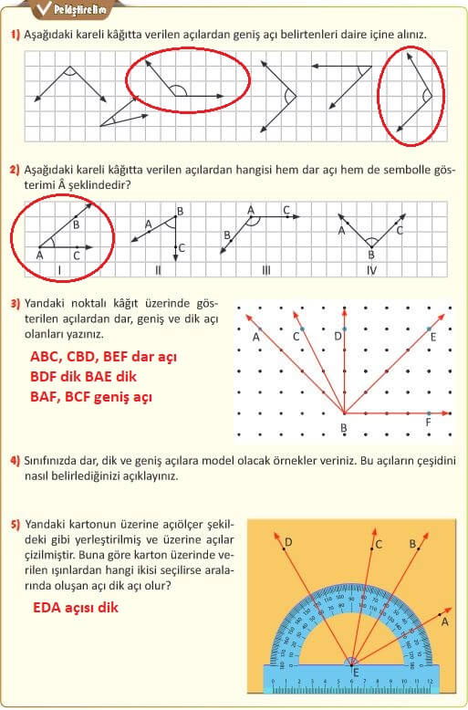 5. Sınıf Matematik Sayfa 199 Cevapları MEB