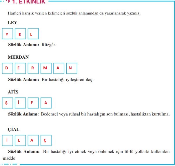 8. sınıf türkçe sayfa 214 cevapları hecce yayınları