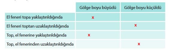 5. Sınıf Fen Bilimleri Sayfa 157 Cevapları MEB