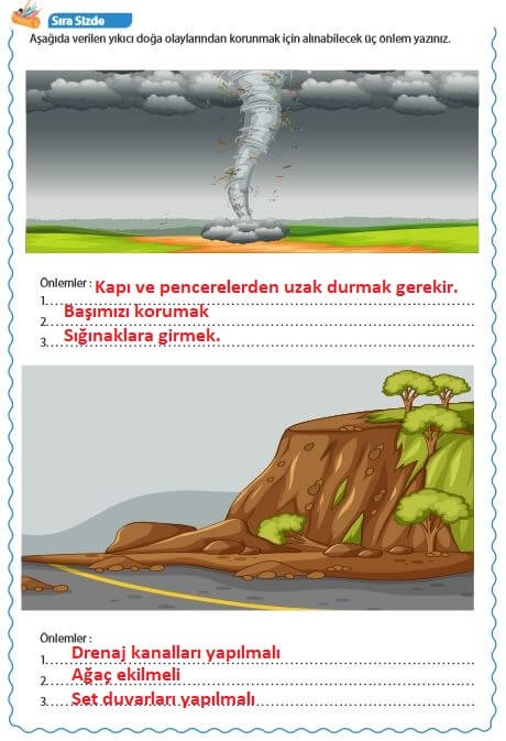 5. Sınıf Fen Bilimleri Sayfa 190 Cevapları MEB