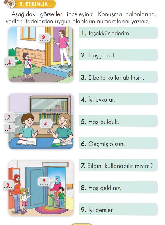 2. sınıf türkçe ders kitabı cevapları sayfa 155 ilke yayınları
