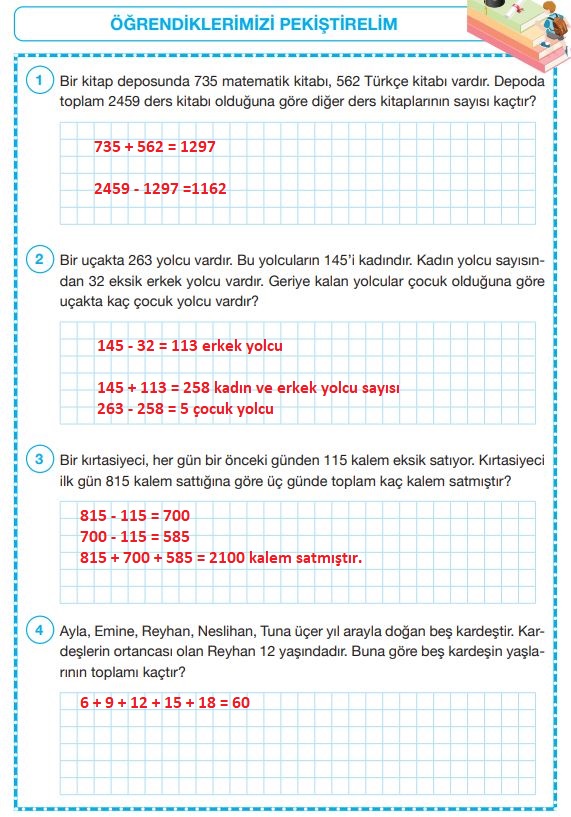 4. sınıf matematik ders kitabı cevapları sayfa 81 pasifik yayınları