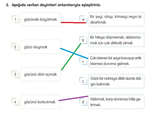 4. sınıf türkçe 82. sayfa cevapları tuna yayınları