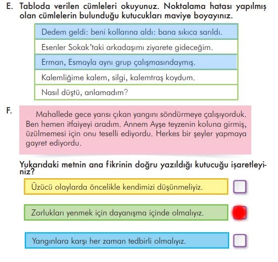 3. sınıf ilke yayınları türkçe ders kitabı cevapları sayfa 201