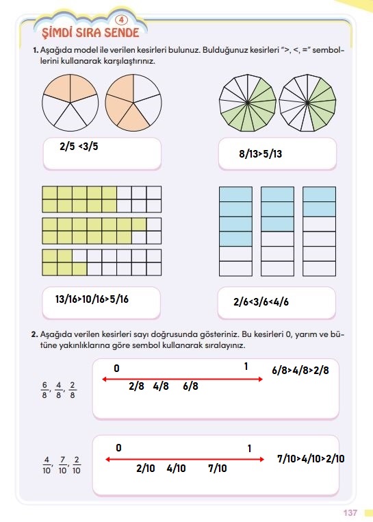 4. sınıf matematik ders kitabı meb yayınları sayfa 137 cevapları