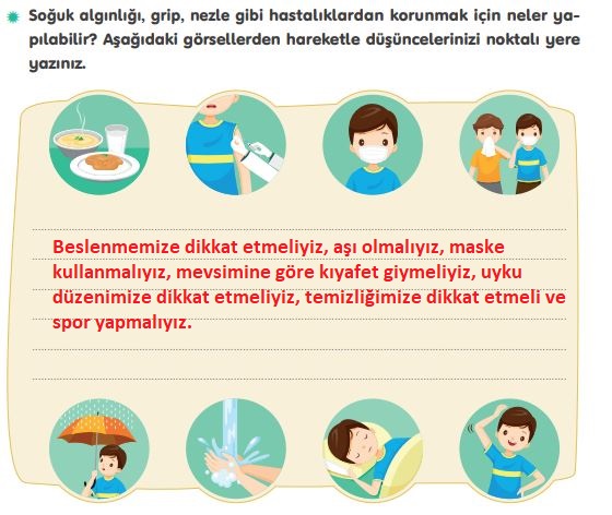 4. Sınıf Tuna Yayınları Türkçe ders kitabı cevapları sayfa 207