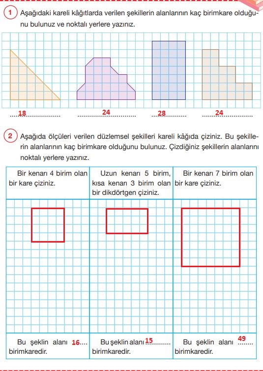 4. sınıf pasifik yayınları matematik ders kitabı cevapları sayfa 249