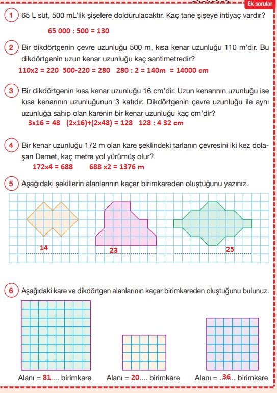 4. sınıf pasifik yayınları matematik ders kitabı cevapları sayfa 275