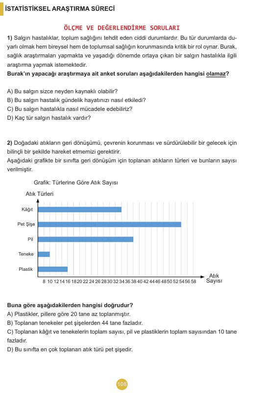 5. sınıf matematik ders kitabı cevapları sayfa 108