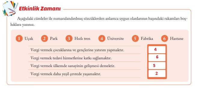 6. sınıf sosyal bilgiler ders kitabı cevapları sayfa 190