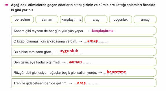 6. sınıf türkçe ders kitabı sayfa 218 cevapları yıldırım yayınları