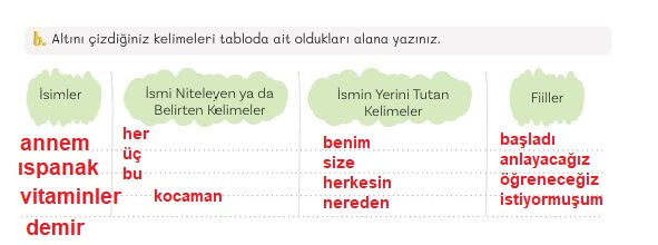 5. sınıf Türkçe ders kitabı sayfa 135 cevapları