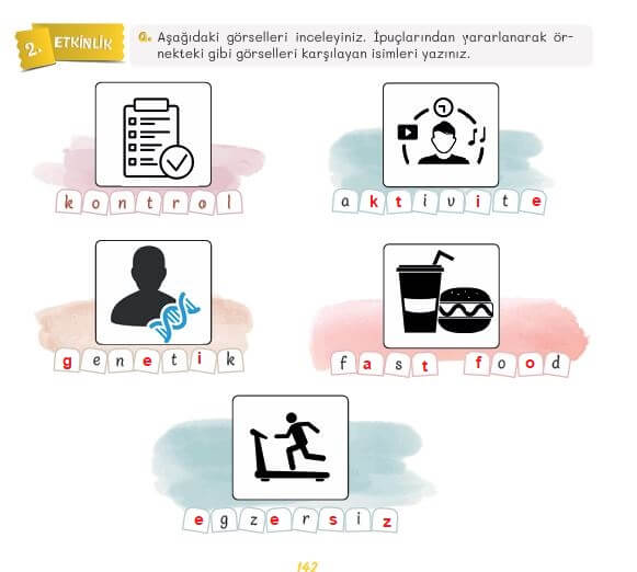 5. sınıf Türkçe ders kitabı sayfa 142 cevapları