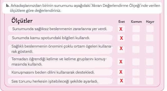 5. sınıf Türkçe ders kitabı sayfa 152 cevapları