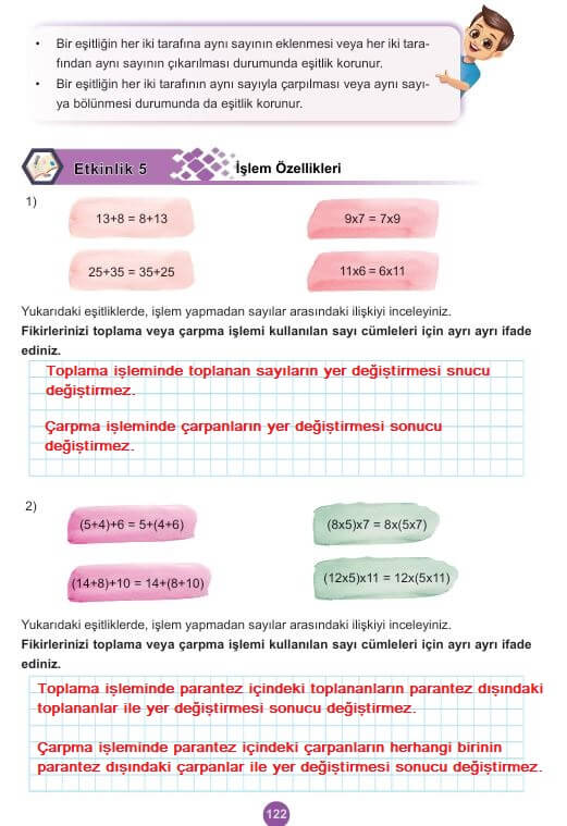 5. sınıf matematik ders kitabı cevapları 2. kitap sayfa 122