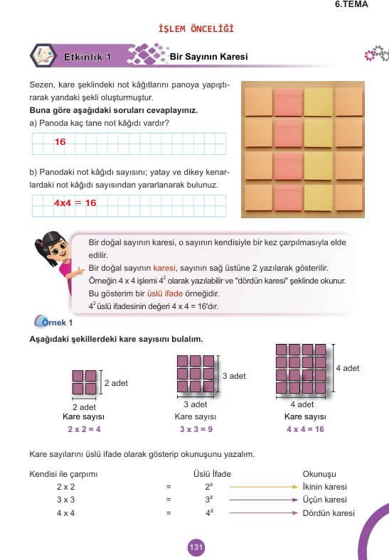 5. sınıf matematik ders kitabı cevapları 2. kitap sayfa 131