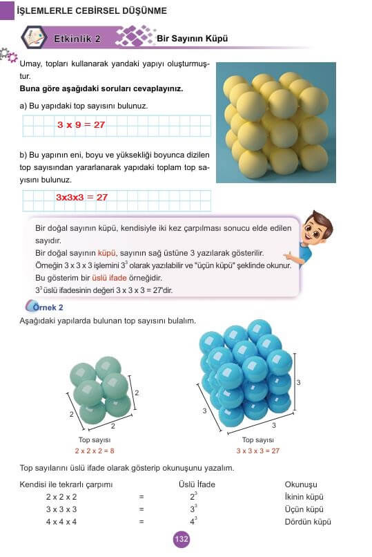 5. sınıf matematik ders kitabı cevapları 2. kitap sayfa 132