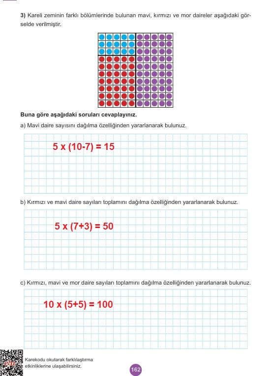 5. sınıf matematik ders kitabı cevapları 2. kitap sayfa 162