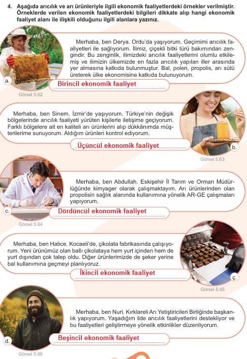 5. sınıf sosyal bilgiler sayfa 115 cevapları 2. kitap