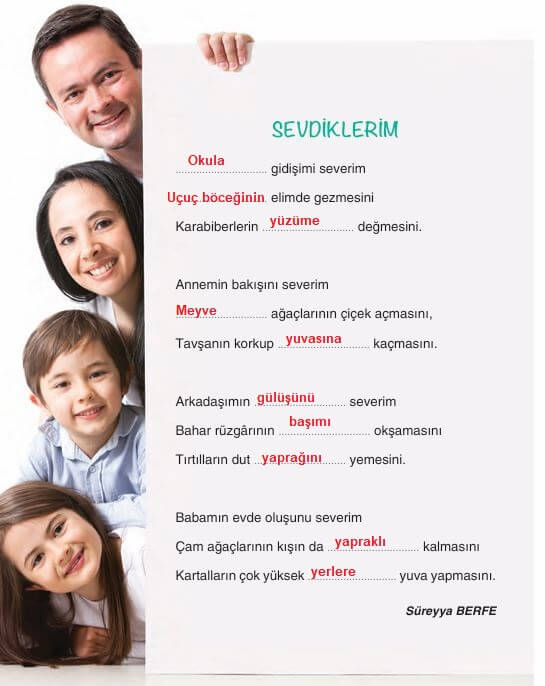 6. sınıf Türkçe sayfa 254 cevapları Yıldırım Yayınları