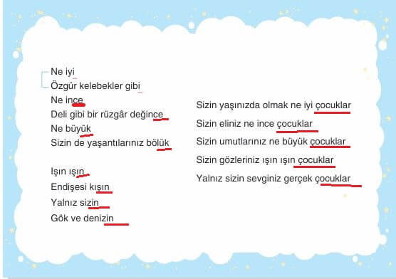 6. sınıf Türkçe sayfa 275 cevapları Yıldırım Yayınları
