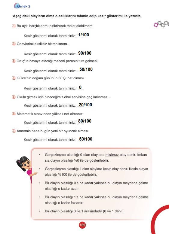 5. sınıf matematik ders kitabı 2. kitap cevapları sayfa 169