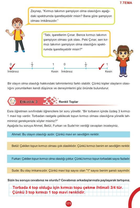 5. sınıf matematik ders kitabı 2. kitap cevapları sayfa 171