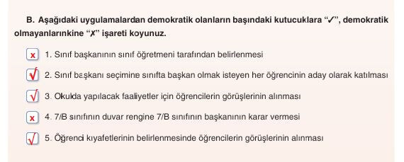 7. Sınıf Sosyal Bilgiler Cevapları Sayfa 237